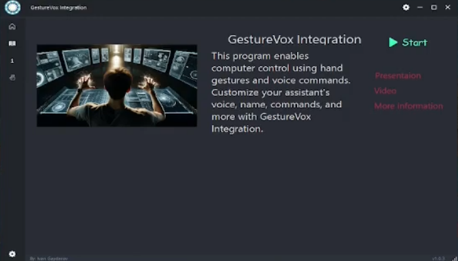 GestureVox Integration — голосовой и жестовый ассистент для ПК